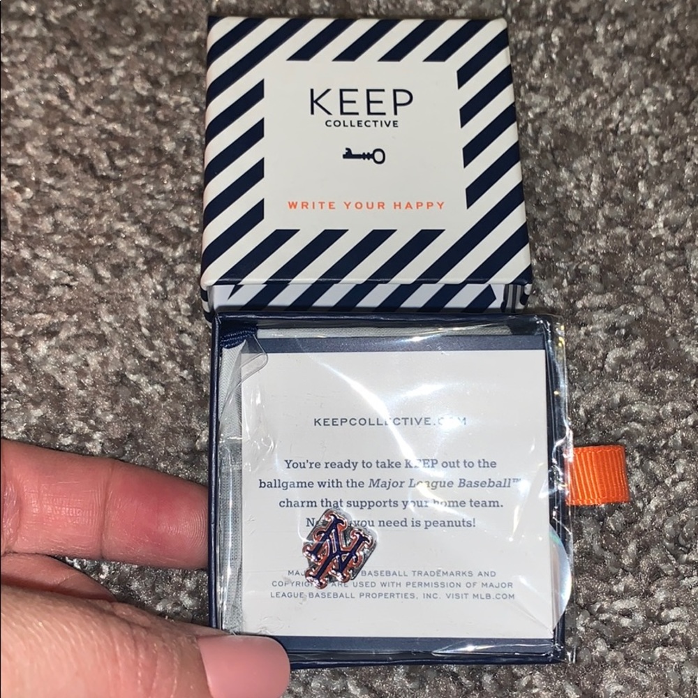 NWT Keep Collective NY Mets charm